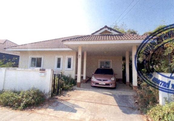 บ้านเดี่ยวหลุดจำนอง ธ.ธนาคารอาคารสงเคราะห์ เชียงใหม่ สันกำแพง บวกค้าง