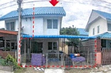 บ้านแฝดหลุดจำนอง ธ.ธนาคารอาคารสงเคราะห์ เชียงใหม่ สันทราย หนองหาร