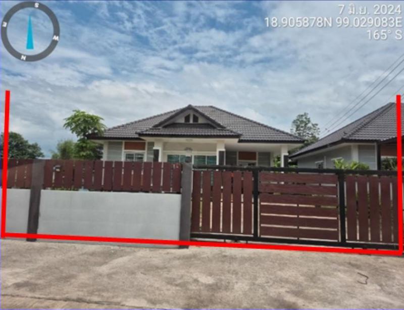 บ้านเดี่ยวหลุดจำนอง ธ.ธนาคารอาคารสงเคราะห์ เชียงใหม่ สันทราย ป่าไผ่