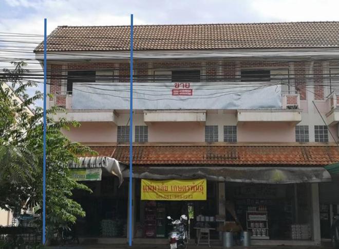 อาคารพาณิชย์หลุดจำนอง ธ.ธนาคารกสิกรไทย เชียงใหม่ แม่แตง ขี้เหล็ก