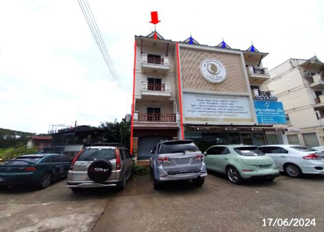 อาคารพาณิชย์หลุดจำนอง ธ.ธนาคารกสิกรไทย เชียงใหม่ เมืองเชียงใหม่ ฟ้าฮ่าม